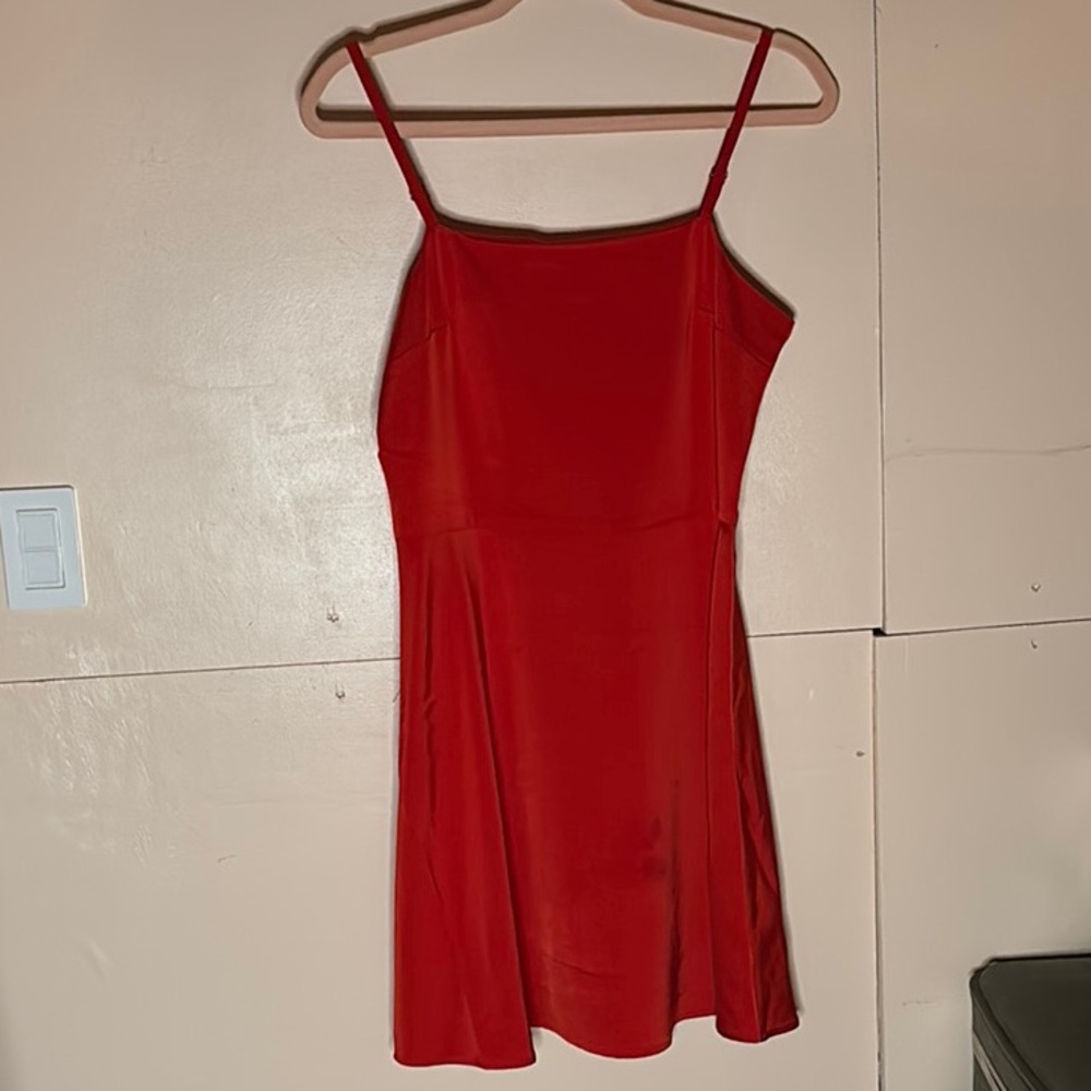 Studio19 Red Spaghetti Strap Sundress
